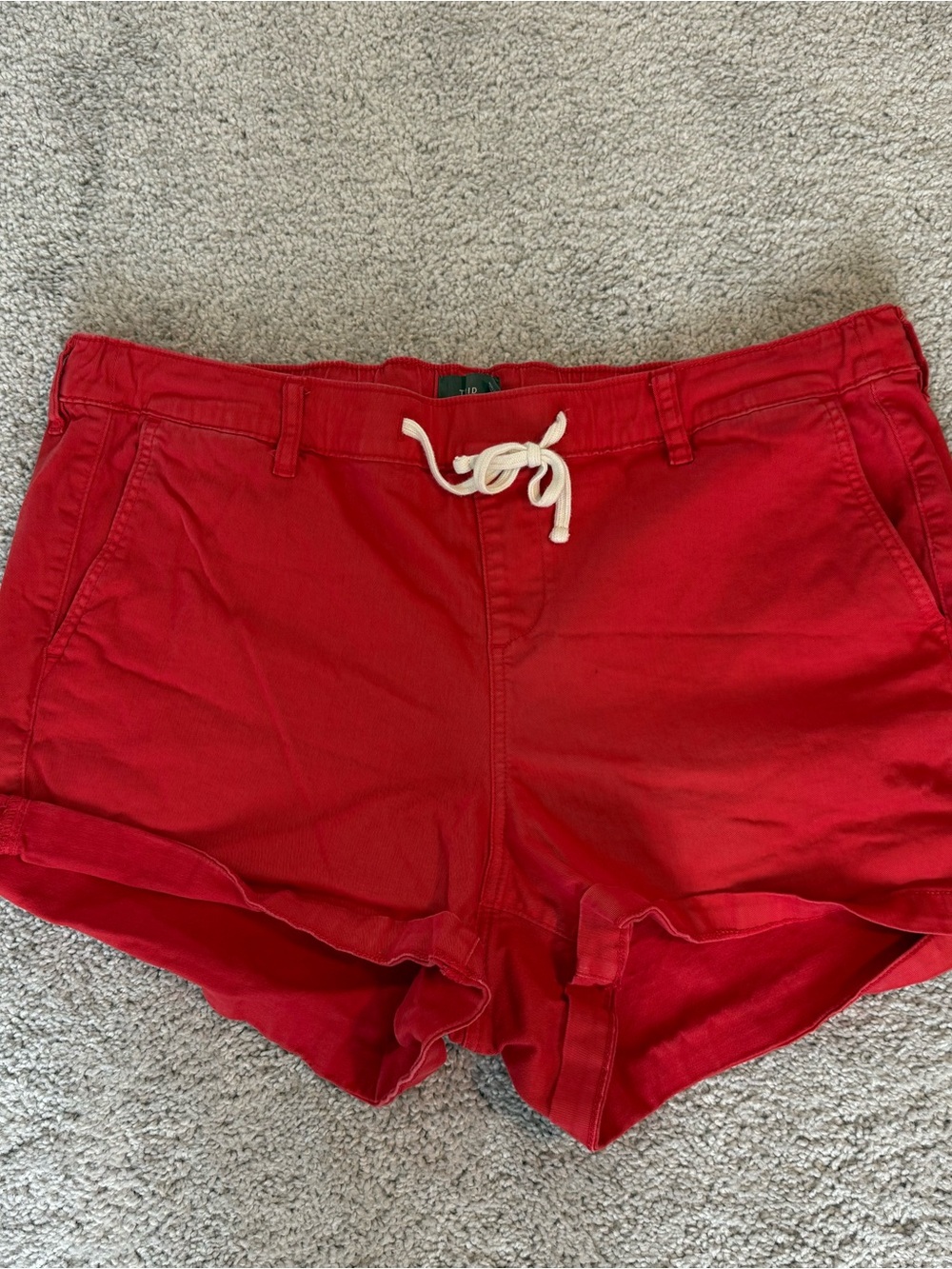 Torrid Women's Red Drawstring Casual Shorts